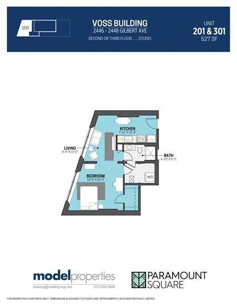 1826 Race Street Studio-1 Bed Apartment for Rent - Photo Gallery 16